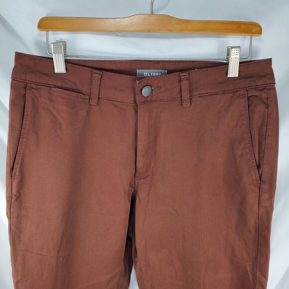 DL1961 Men's Pinecone Ivan Chino Pants Slim Fit Straight Leg Size 33X32 (C-2) - Picture 4 of 11